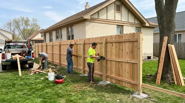 Team Milwaukee Fence Company in Milwaukee