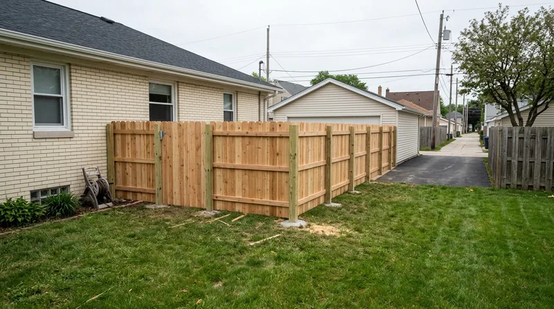 Wood & Privacy Fence Installation Milwaukee