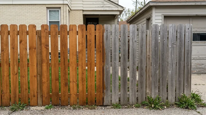 Fence Staining & Restoration Milwaukee